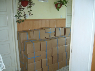 Foto uit het fotoalbum: pakketten kerst 2009